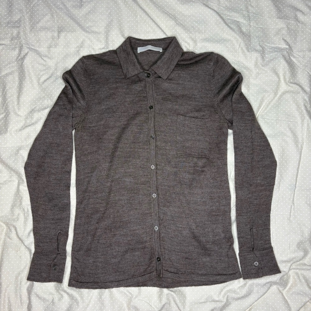 Hesperios Knit Button Sweater Light Small Size Cardigan